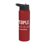 Personas que una estrella no como se anuncia no recomendaría Stainless Steel Insulated Water Bottle
