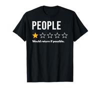 Personas Que una Estrella regresaría si es Posible no recomendaría Camiseta