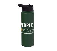 Personas que una estrella regresaría si es posible no recomendaría Stainless Steel Insulated Water Bottle