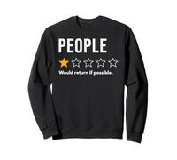 Personas Que una Estrella regresaría si es Posible no recomendaría Sudadera