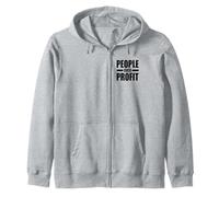 Personas sobre EL Socialismo DE Ganancias sobre EL CAPITALISMO Sudadera con Capucha