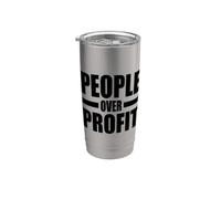 PERSONAS SOBRE EL SOCIALISMO DE GANANCIAS SOBRE EL CAPITALISMO Vaso térmico de acero inoxidable de doble pared