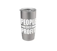 PERSONAS SOBRE EL SOCIALISMO DE GANANCIAS SOBRE EL CAPITALISMO Vaso térmico de acero inoxidable de doble pared
