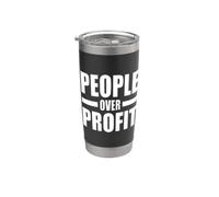PERSONAS SOBRE EL SOCIALISMO DE GANANCIAS SOBRE EL CAPITALISMO Vaso térmico de acero inoxidable de doble pared