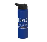 Personas Una Estrella Pesadilla Absoluta No Recomendaría Stainless Steel Insulated Water Bottle