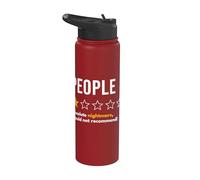Personas Una Estrella Pesadilla Absoluta No Recomendaría Stainless Steel Insulated Water Bottle