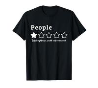 Personas, una Estrella, Pesadilla Total, no recomendaría Camiseta
