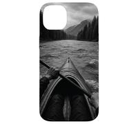 Perspectiva del río abajo - Vista de kayak de aventura en Carcasa para iPhone 14 Plus