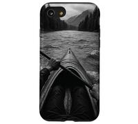 Perspectiva del río abajo - Vista de kayak de aventura en Carcasa para iPhone SE (2020) / 7 / 8