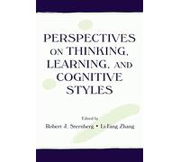 Perspectives on Thinking, Learning, and Cognitive Styles (Educational Psychology Series)