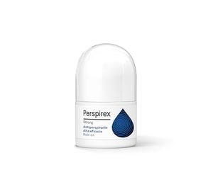 Perspirex ® | Strong | Desodorante Antitranspirante Axilas Roll On con Elevada Eficacia y Efectividad Anti Sudor hasta 5 días | Para Personas que Sufren de Sudoración Severa | 20 Ml
