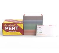 PERT Test Study Cards 2024-2025: PERT Exam Prep and Practice Test Questions for the Florida Postsecondary Education Readiness Test [Full Color Cards]