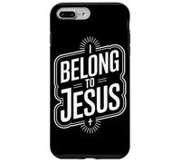 Pertenezco a Jesús: fe Religiosa, Cristianos, Hombres, Mujeres, niños Carcasa para iPhone 7 Plus/8 Plus