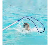 Pértiga de rescate para piscinas, gancho de seguridad de aluminio con pértiga extensible para víctimas de ahogamiento - Longitud ajustable de 3 m, 5 m y 7 m (3 m/9,8 pies) para salvamento de emergen