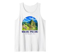 Perú Cusco Machu Picchu Ciudad Perdida de los Incas Travel Art Camiseta sin Mangas