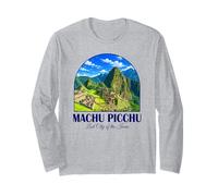 Perú Cusco Machu Picchu Ciudad Perdida de los Incas Travel Art Manga Larga