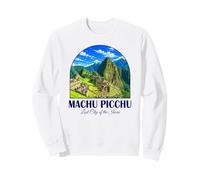 Perú Cusco Machu Picchu Ciudad Perdida de los Incas Travel Art Sudadera