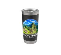 Perú Cusco Machu Picchu Ciudad Perdida de los Incas Travel Vaso térmico de acero inoxidable de doble pared