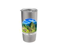Perú Cusco Machu Picchu Ciudad Perdida de los Incas Travel Vaso térmico de acero inoxidable de doble pared