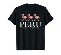 Peru Flamingo Watcher Club Bird Lover Ornithologist Camiseta