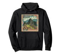 Peru Machu Picchu 1955 - Sello Postal Retro de Viaje Sudadera con Capucha