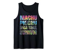 Peruano Machu Picchu Cusco Perú Inca Trail Survivor Design Camiseta sin Mangas