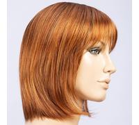 Perucci Peluca de pelo sintético Cambio Safranred rooted