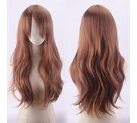 Perücke für Karneval Nachtleben CluI Party Dress Up Perücke Cos Anime Perücke Universal Multicolor 70 cm langes lockiges Haar Micro Curly Hair Cosplay Farbe: Jf70-15