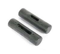 PERUZZO Per390 Adaptador DE Tronco DE Cristal para Coche RACK2 (2 Piezas), Hombre, Negro, UK: NA