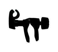 Peruzzo Brazo 3D corto negro mate para primera bicicleta. Negro