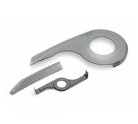 Peruzzo cicli Bonin Drop 46 Corona Extensible Guard, Color Negro Ahumado, 66 cm 3/4