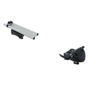 Peruzzo Portabicicletas de techo Pordoi PE 702 – Universal, aluminio, enganche de horquilla