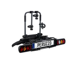 Peruzzo PE 708 Portabicicletas trasero para coche, negro, 100 x 80 x 70 cm
