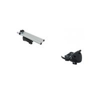 Peruzzo Portabicicletas de techo Pordoi PE 702 – Universal, aluminio, enganche de horquilla