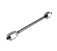 PERUZZO Pure Instinct Quick Release - Accesorio para Trail Angel Unisex Adulto, Gris, Única