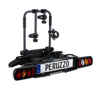 Peruzzo Pure Instinct Tow Ball Cycle Carrier, Charcoal Grey, 2 Bikes (including