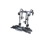 Peruzzo Pure Instinct Trasero 2 Bicicletas Eléctricas 709: Portabicicletas para Puerta Trasera - Soporte Universal para Coche - Ideal para Bicicletas Eléctricas