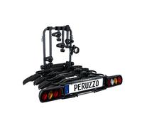 Peruzzo PZ708-4 Portabicicletas trasero para coche, capacidad para 4