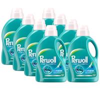 PERWOLL Detergente deportivo 216 (8 x 27 WL), detergente higiénico, limpia suavemente, elimina los malos olores y mantiene la elasticidad, para ropa deportiva y funcional, con tecnología Triple Renov