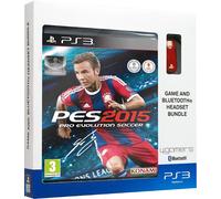 Pes 2015 pro evolution soccer + 4gamers bluetooth headset rojo (red)
