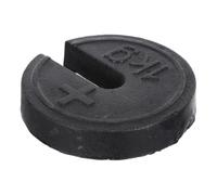 Pesa de Tracción Ortopédica de Hierro 1kg Gancho Ranurado Negro | Uso Profesional, Control Preciso del Peso, Compatible Dispositivos Ortopédicos, Estilo Retro