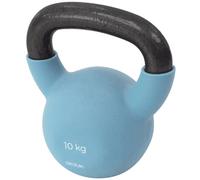 Cecotec Pesa Rusa de 10Kg Drumfit KettleBell 10000 Neo. Revestimiento de Neopreno, Hierro Fundido, Agarre Ergonómico, Diseño Estético y Fácil de Limpiar, Dimensiones 18.7x15x21cm