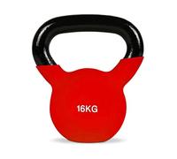 Pesa rusa de 16 kg de peso con mango ergonómico para deporte, fitness, gimnasio, entrenamiento de fuerza, crossfit