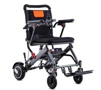 Pesa solo 36 libras Silla de ruedas eléctrica, Sillas de ruedas automáticas plegables livianas, Silla de ruedas eléctrica con alcance de 25 millas, Fácil de transportar