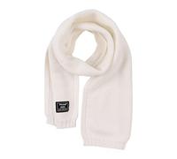 Pesaat Bufanda de punto de invierno para niños, cálida y sólida, para bebés, bufandas largas suaves para niños y niñas, cuello de pañuelo, urdimbre, otoño, blanco, Talla única