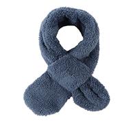 Pesaat Bufandas de invierno Niñas Niños, Azul aireado, Taille unique