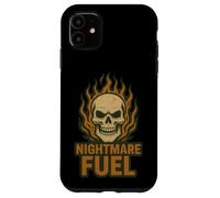 Pesadilla: Combustible: Skull Flames Carcasa para iPhone 11