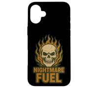 Pesadilla: Combustible: Skull Flames Carcasa para iPhone 16 Plus