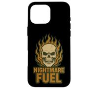 Pesadilla: Combustible: Skull Flames Carcasa para iPhone 16 Pro MAX