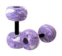 Pesas aeróbicas acuáticas - Equipo de entrenamiento de espuma ligera, 2 unidades de equipo de entrenamiento para piscina, para adultos, hombres, mujeres, niños, entrenamiento, natación, correr